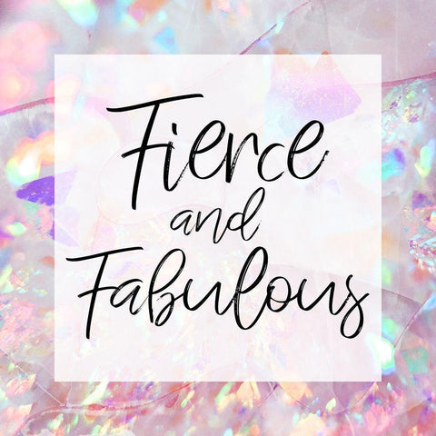 Fierce Gems 1 Black Modern Wood Framed Art Print with Double Matting by Prime, Marcus