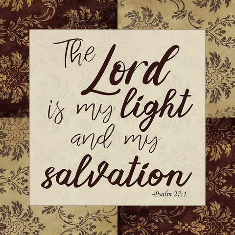 My Salvation Black Modern Wood Framed Art Print with Double Matting by Prime, Marcus