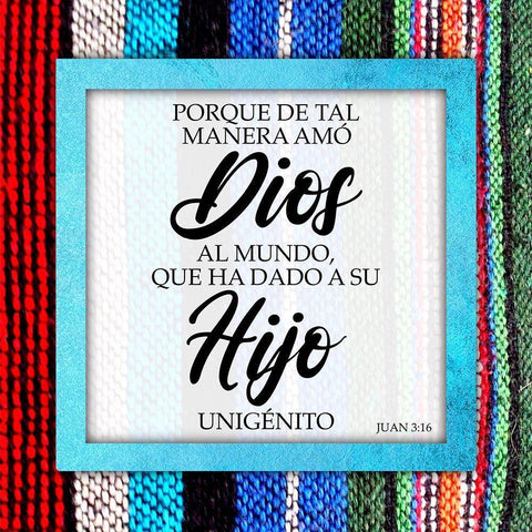 Hijo Unigenito White Modern Wood Framed Art Print with Double Matting by Prime, Marcus