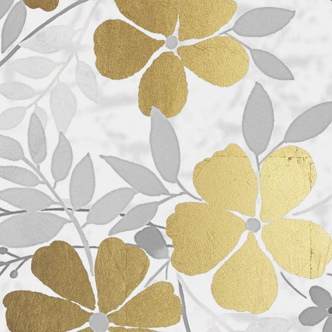 Golden Spring Bunch 2 Black Ornate Wood Framed Art Print with Double Matting by Prime, Marcus