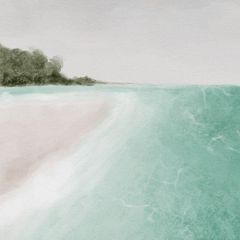 Ocean Dreaming Black Modern Wood Framed Art Print by Prime, Marcus