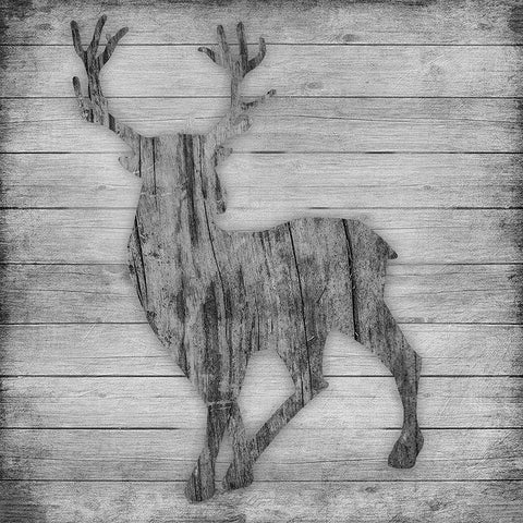 Wild Game 2 White Modern Wood Framed Art Print by Prime, Marcus