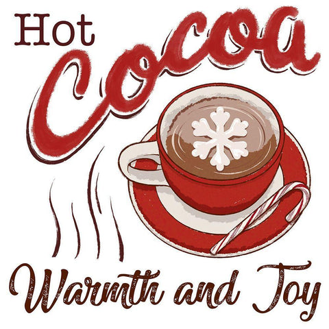 Warmth And Joy White Modern Wood Framed Art Print with Double Matting by Prime, Marcus