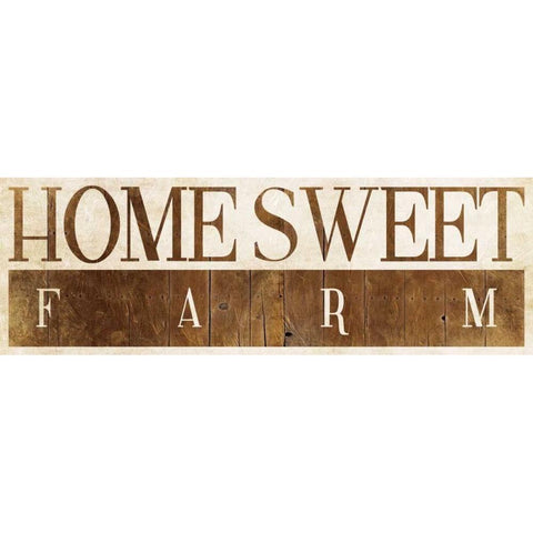 Home Sweet Farm 2 Gold Ornate Wood Framed Art Print with Double Matting by Villa, Milli