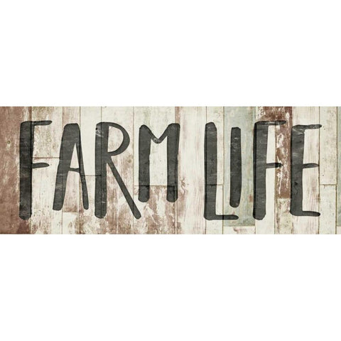 Farm Life Gold Ornate Wood Framed Art Print with Double Matting by Villa, Milli