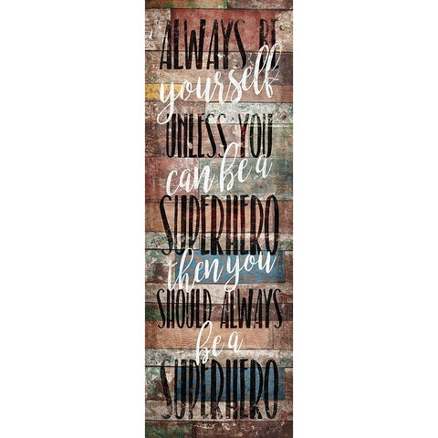Always Be Black Modern Wood Framed Art Print by Villa, Mlli