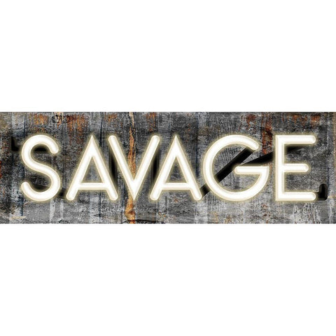Savage Light Gold Ornate Wood Framed Art Print with Double Matting by Villa, Mlli