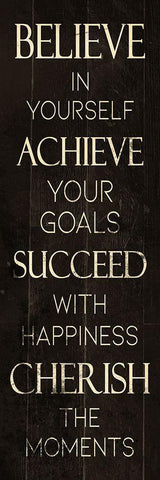 Achieve Black Ornate Wood Framed Art Print with Double Matting by Villa, Mlli