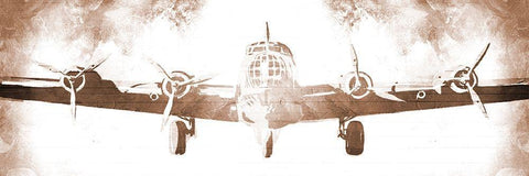 Time To Fly Sepia Black Ornate Wood Framed Art Print with Double Matting by Villa, Milli