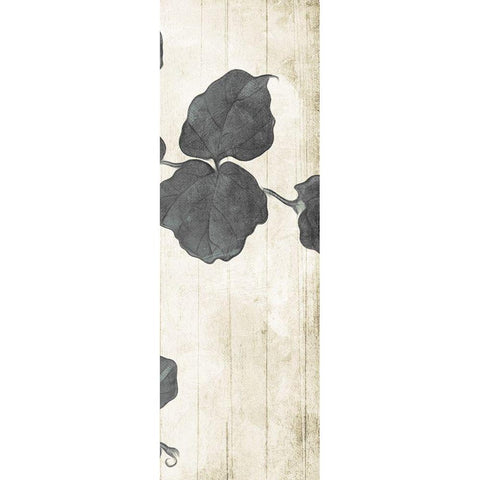 Muted Hanging Leaves 3 White Modern Wood Framed Art Print by Villa, Milli