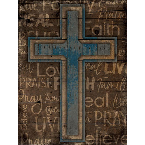Rise Gold Ornate Wood Framed Art Print with Double Matting by Villa, Mlli