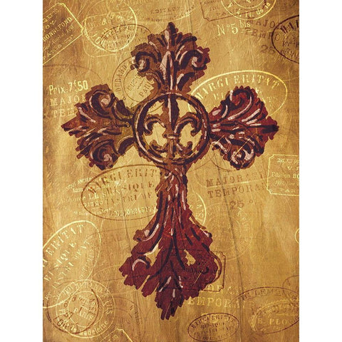 Blessing Travel White Modern Wood Framed Art Print by Villa, Mlli