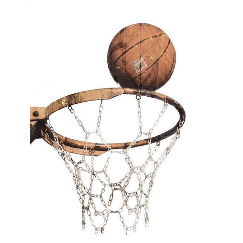 Shoot The Ball Black Modern Wood Framed Art Print by Villa, Mlli