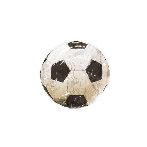 Soccer White Modern Wood Framed Art Print by Villa, Mlli