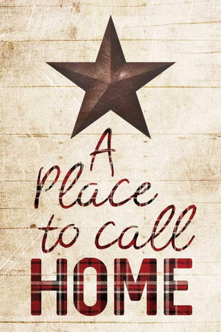 Star Home White Modern Wood Framed Art Print with Double Matting by Villa, Milli