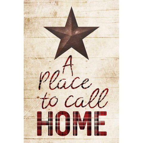 Star Home Gold Ornate Wood Framed Art Print with Double Matting by Villa, Milli