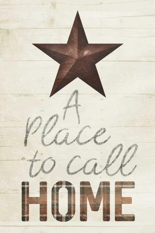 Star Home Mute Black Ornate Wood Framed Art Print with Double Matting by Villa, Milli