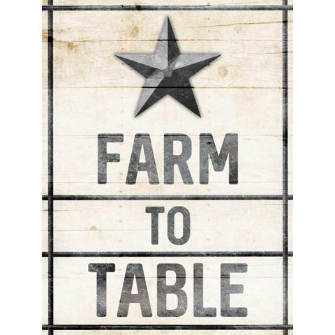 Star Farm Gold Ornate Wood Framed Art Print with Double Matting by Villa, Milli