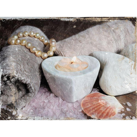 TIme to Relax Black Modern Wood Framed Art Print by Villa, Mlli