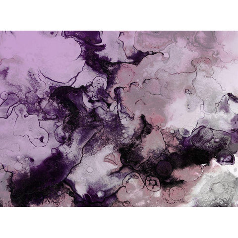 Darker Couds Black Modern Wood Framed Art Print by Villa, Mlli