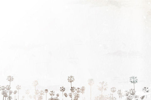 Palms To Palms Black Ornate Wood Framed Art Print with Double Matting by Villa, Mlli