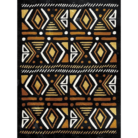 Tribal Directions White Modern Wood Framed Art Print by Villa, Mlli