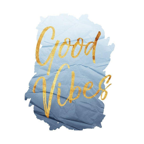 Vibes White Modern Wood Framed Art Print by Villa, Mlli