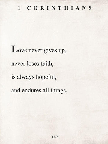 Corinthians Book Page White Modern Wood Framed Art Print with Double Matting by Villa, Mlli