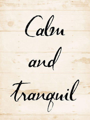 Calm White Modern Wood Framed Art Print with Double Matting by Villa, Mlli