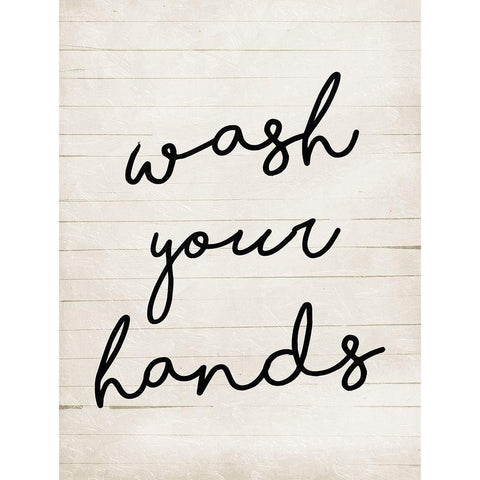 Wash White Modern Wood Framed Art Print by Villa, Mlli