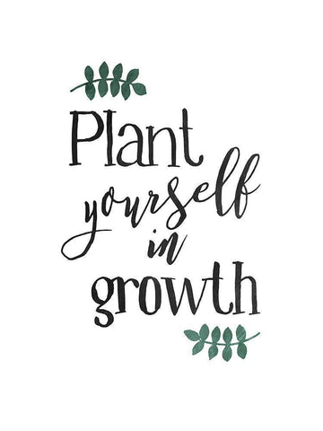 Plant Growth Black Ornate Wood Framed Art Print with Double Matting by Villa, Mlli