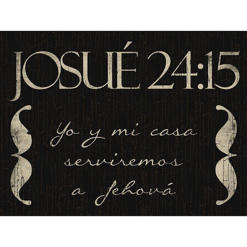 Josue Yo Black Modern Wood Framed Art Print by Villa, Mlli