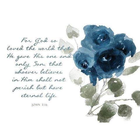 For God Black Modern Wood Framed Art Print by Villa, Mlli