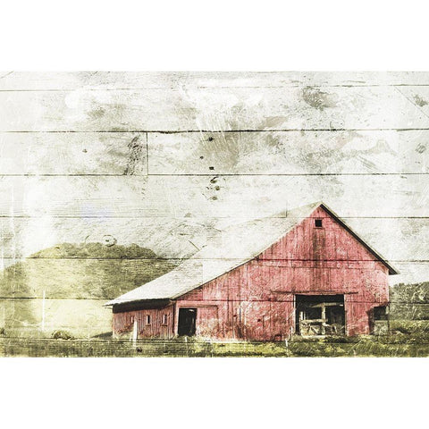 Classic Farm Mate Black Modern Wood Framed Art Print by Villa, Mlli