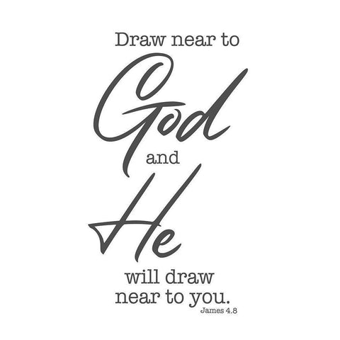 God White Modern Wood Framed Art Print by Villa, Milli