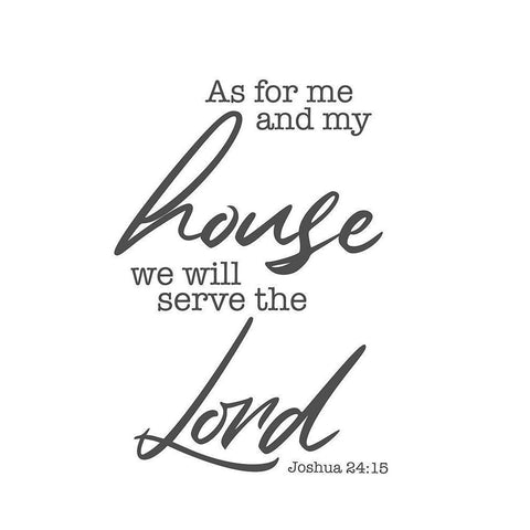 House Black Modern Wood Framed Art Print with Double Matting by Villa, Milli