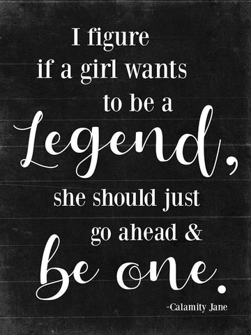 Legend B/W White Modern Wood Framed Art Print with Double Matting by Villa, Mlli
