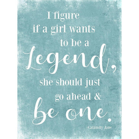 Legend White Modern Wood Framed Art Print by Villa, Mlli
