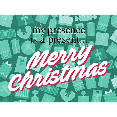 My Presence Black Modern Wood Framed Art Print by Villa, Milli