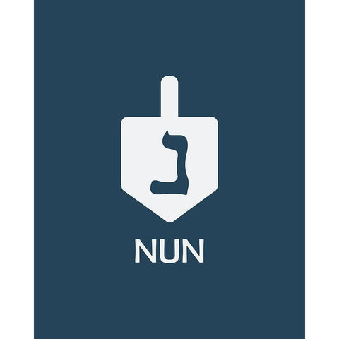 Nun Black Modern Wood Framed Art Print with Double Matting by Villa, Milli