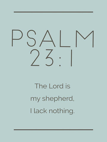 New Psalm Murky White Modern Wood Framed Art Print with Double Matting by Villa, Milli