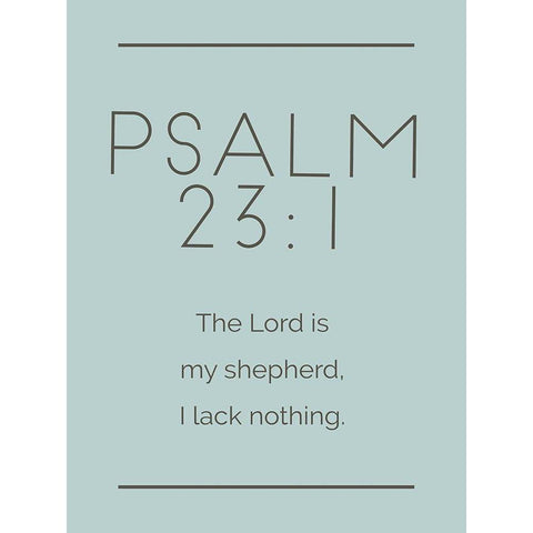 New Psalm Murky Black Modern Wood Framed Art Print by Villa, Milli