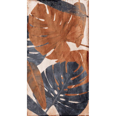 Fall Arrangement Mate Black Modern Wood Framed Art Print by Villa, Mlli