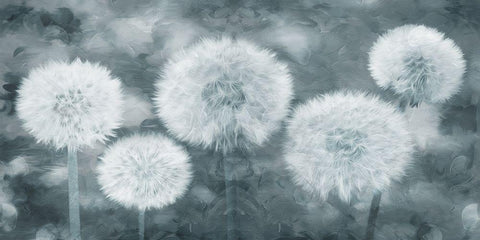 Make A Wish Neutral White Modern Wood Framed Art Print with Double Matting by Villa, Mlli