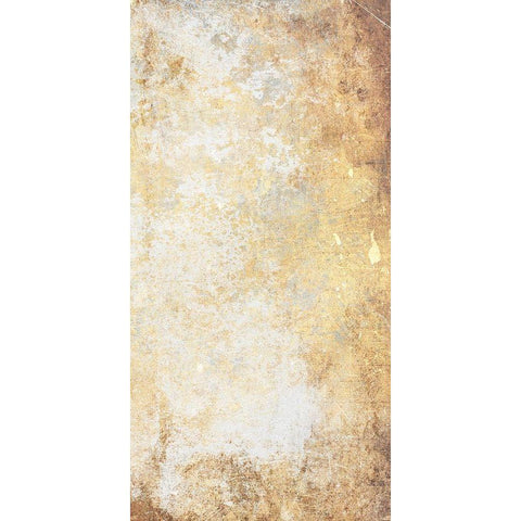 Abstract Silver Gold Mate Black Modern Wood Framed Art Print by Villa, Mlli