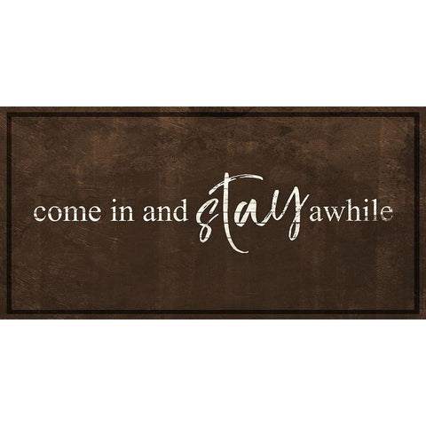 Stay Gold Ornate Wood Framed Art Print with Double Matting by Villa, Mlli