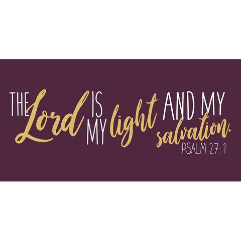 Lord And Light Purp Gold Ornate Wood Framed Art Print with Double Matting by Villa, Mlli