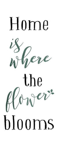 Home White Modern Wood Framed Art Print with Double Matting by Villa, Mlli