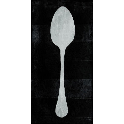 ReSpoon Black Modern Wood Framed Art Print by Villa, Milli