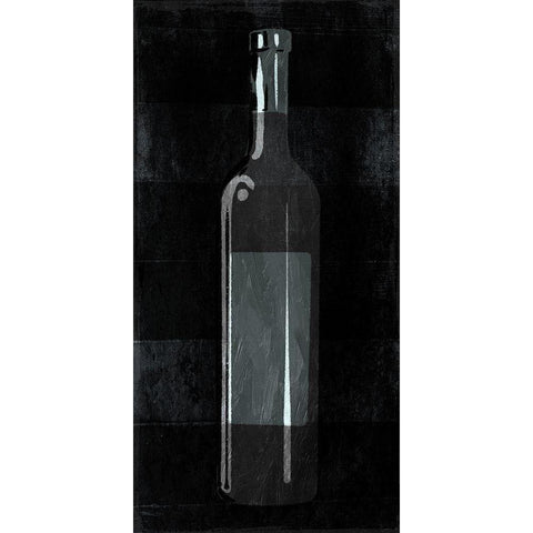 ReWine Bottle White Modern Wood Framed Art Print by Villa, Milli